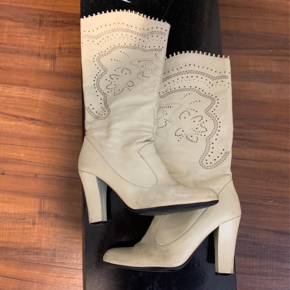 Beautiful leather boots from Basconi (Italy)